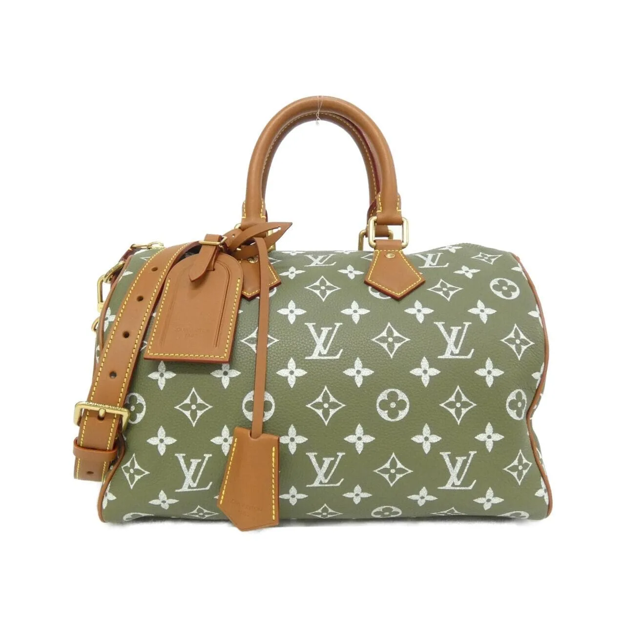 LOUIS VUITTON Speedy M15241 Shoulder Monogram Green