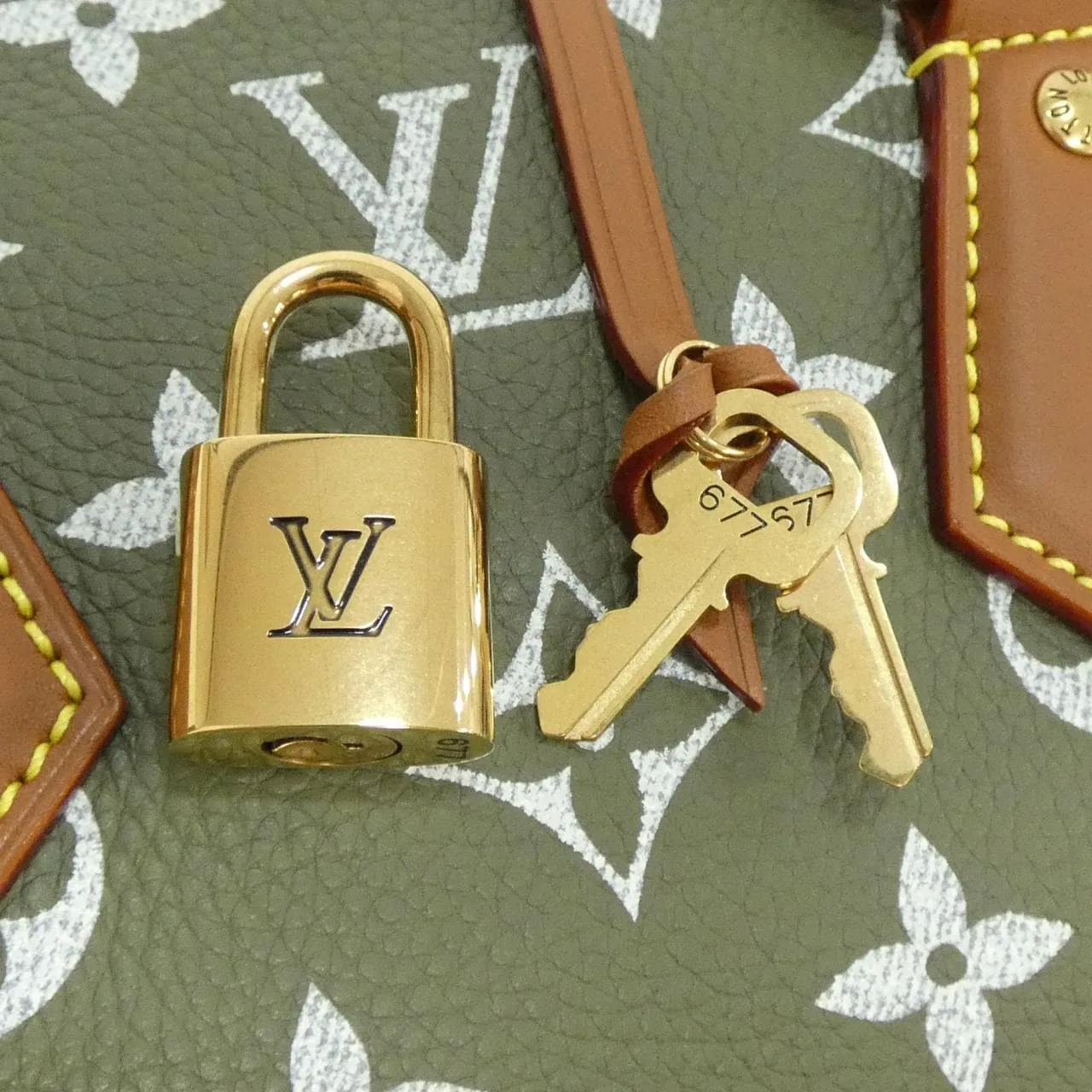 LOUIS VUITTON Speedy M15241 Shoulder Monogram Green Monogram - Thumbnail 4