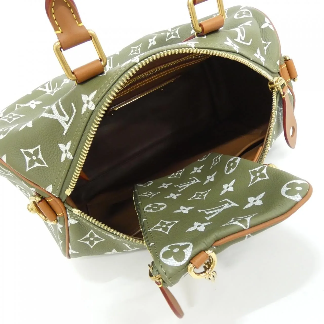 LOUIS VUITTON Speedy M15241 Shoulder Monogram Green Monogram - Thumbnail 6
