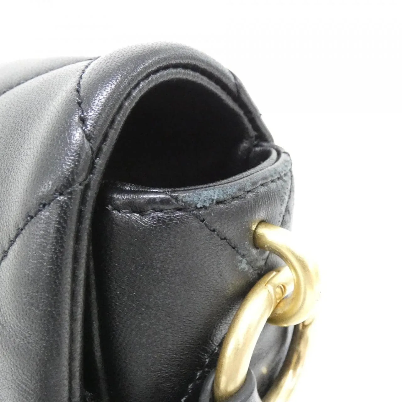 CHANEL AS5345 Shoulder Lambskin 黑色 羊皮 中古品A - 縮圖 5