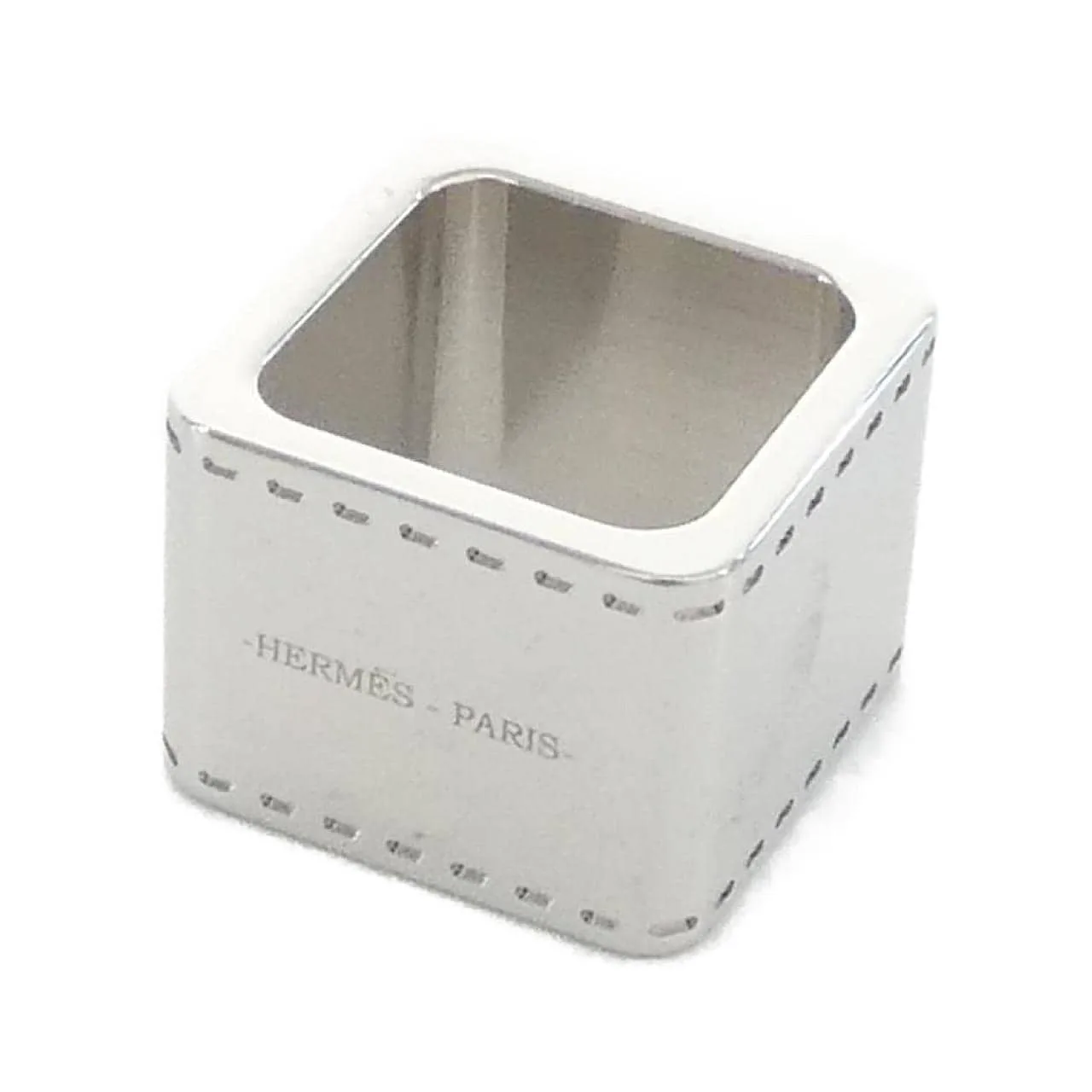 HERMES 603613S Scarf Silver Rank A - Thumbnail 2