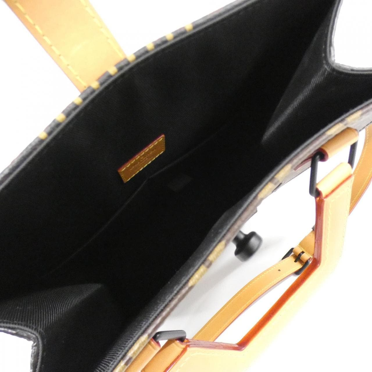 LOUIS VUITTON N40355 Tote Damier 黑色 Damier 中古品A - 縮圖 8