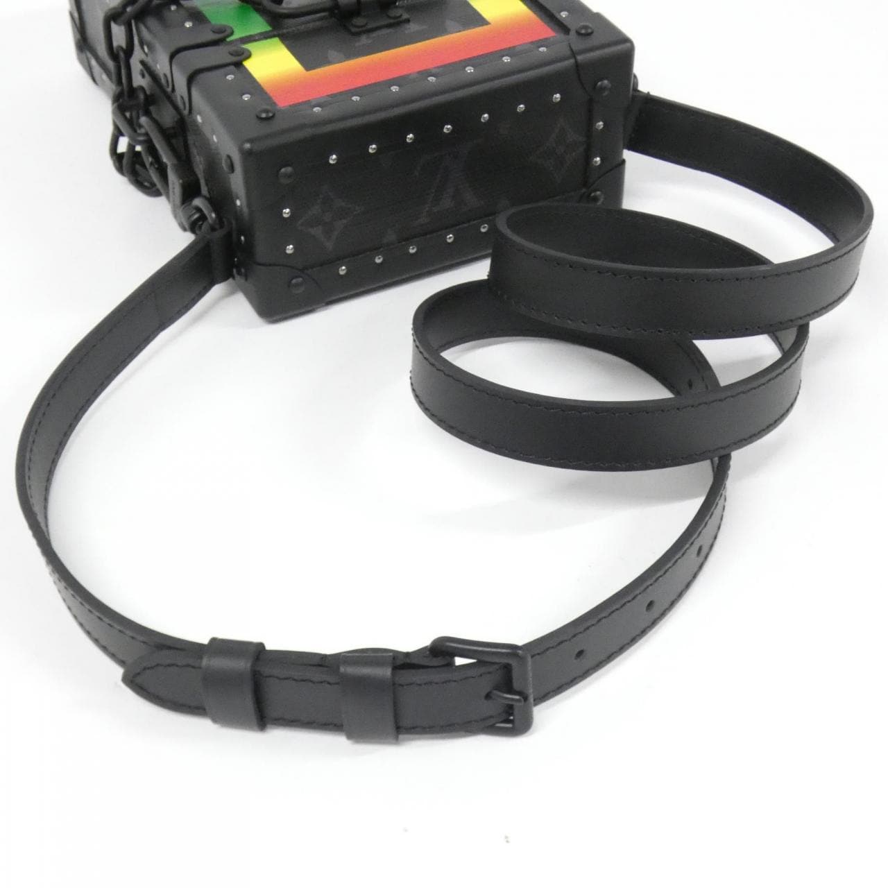 LOUIS VUITTON Eclipse M20186 Shoulder Bag Monogram 黑色 Monogram 中古品A - 縮圖 5