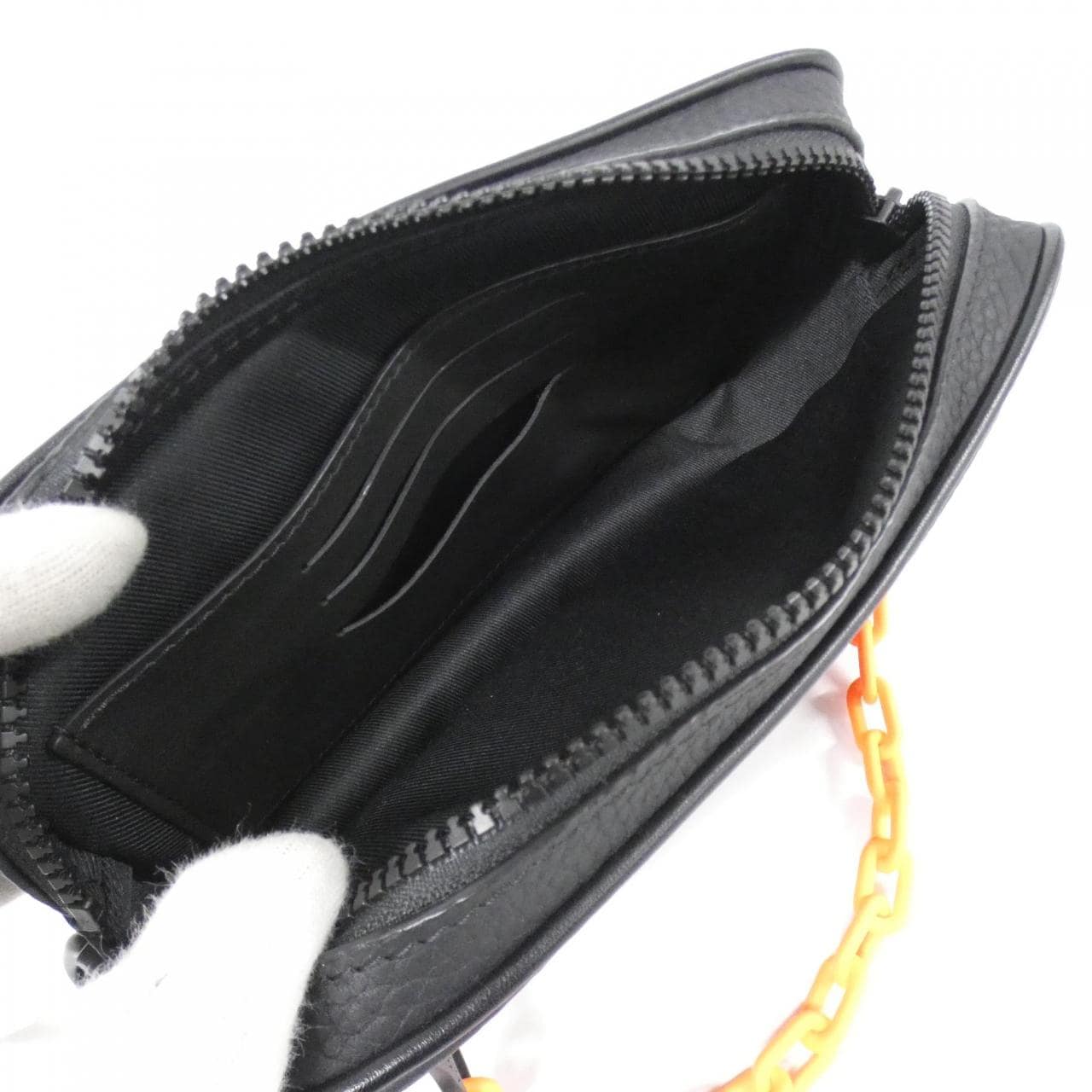 LOUIS VUITTON Pochette M53550 Pochette Monogram Black Monogram - Thumbnail 8