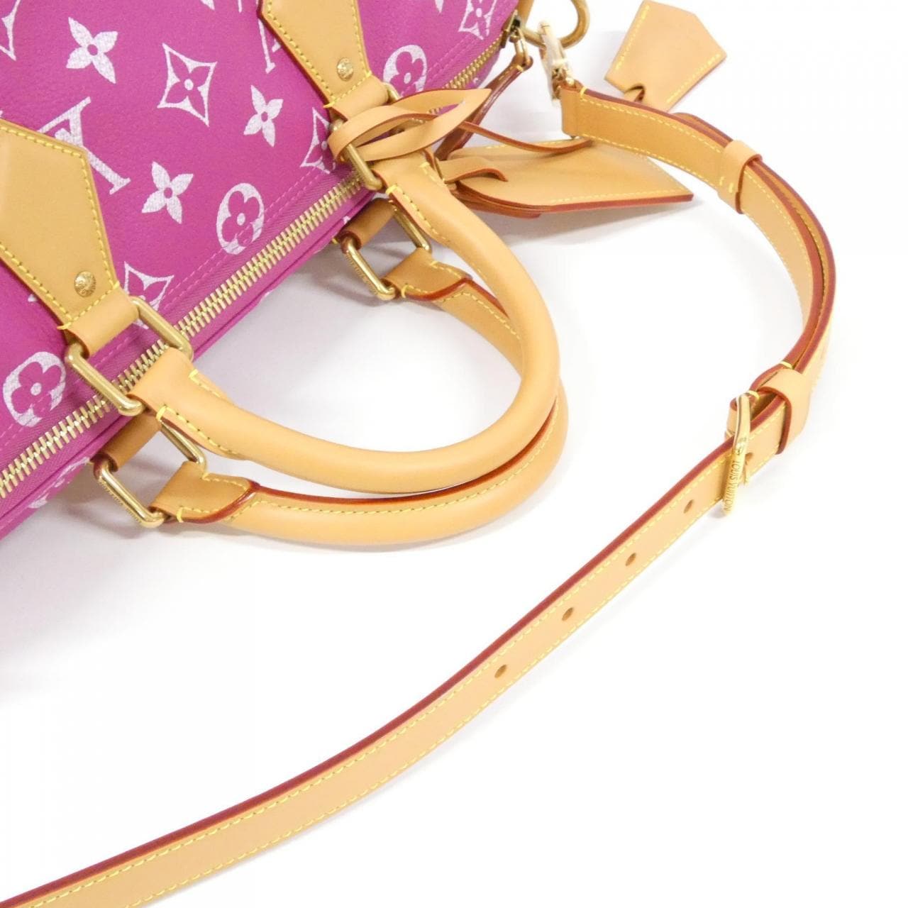 LOUIS VUITTON Speedy M11563 Boston Bag Monogram Black Monogram - Thumbnail 4