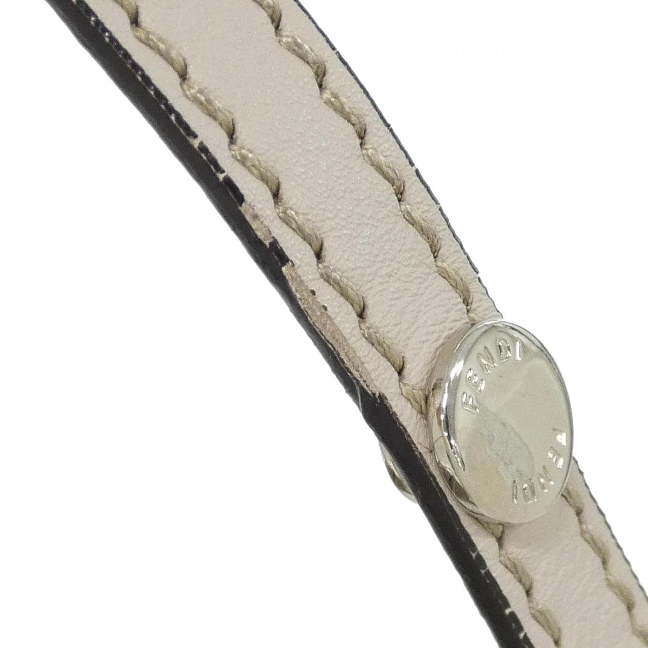 FENDI 8BR757 5C1 Shoulder Bag 灰色 中古品A - 縮圖 7