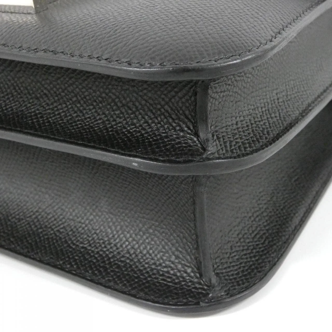 HERMES Constance 056341CK Shoulder Epsom 黑色 Epsom 皮 中古品A - 縮圖 3