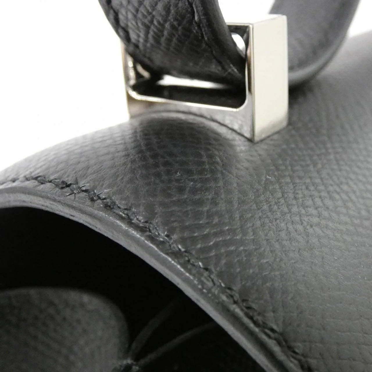 HERMES Constance 056341CK Shoulder Epsom 黑色 Epsom 皮 中古品A - 縮圖 5
