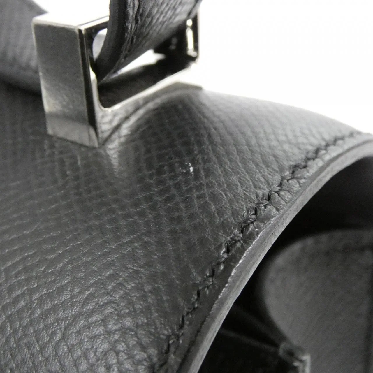 HERMES Constance 056341CK Shoulder Epsom 黑色 Epsom 皮 中古品A - 縮圖 6