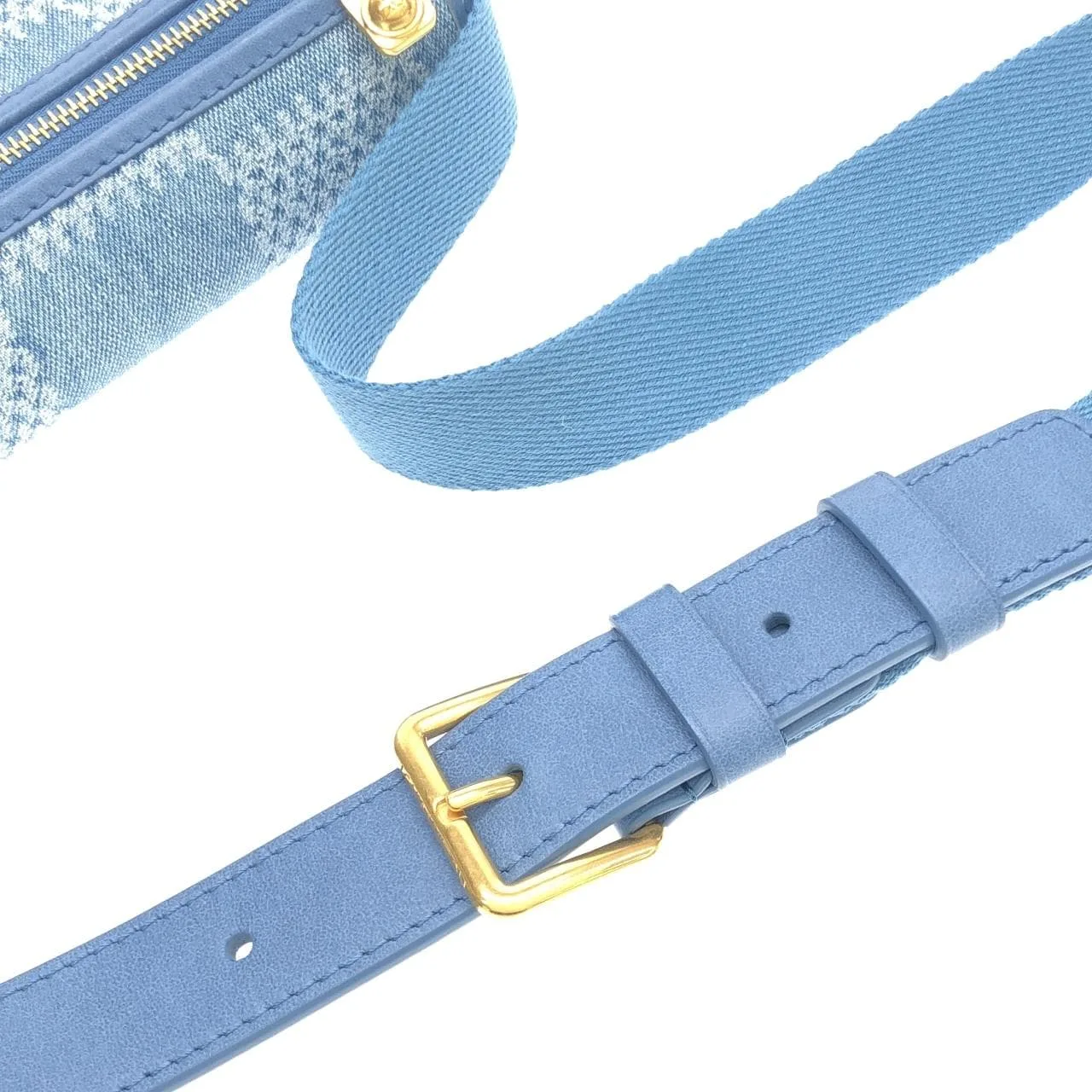 LOUIS VUITTON N00210 Shoulder Denim Blue Denim Rank A - Thumbnail 6