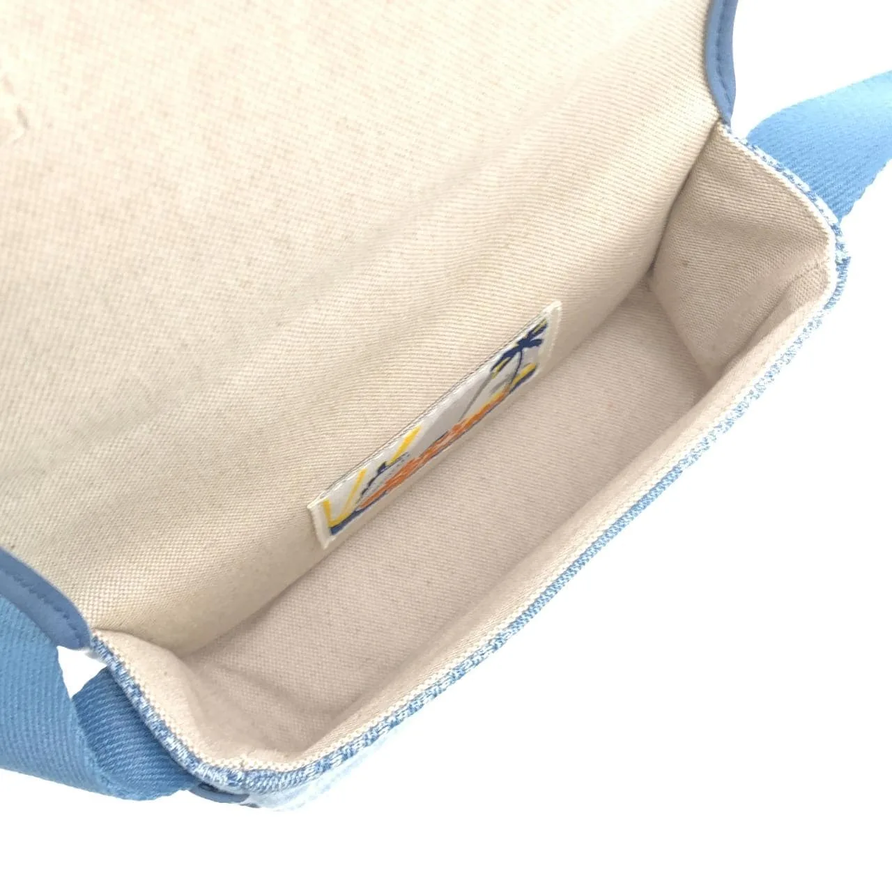 LOUIS VUITTON N00210 Shoulder Denim Blue Denim Rank A - Thumbnail 7