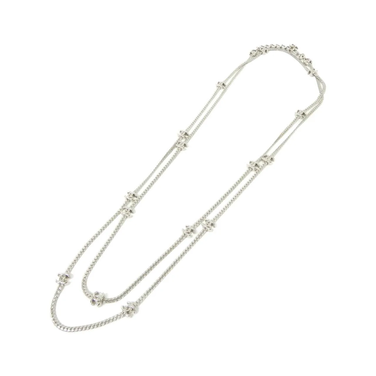 CHANEL ABE260 Accessories 銀色 中古品A - 縮圖 2