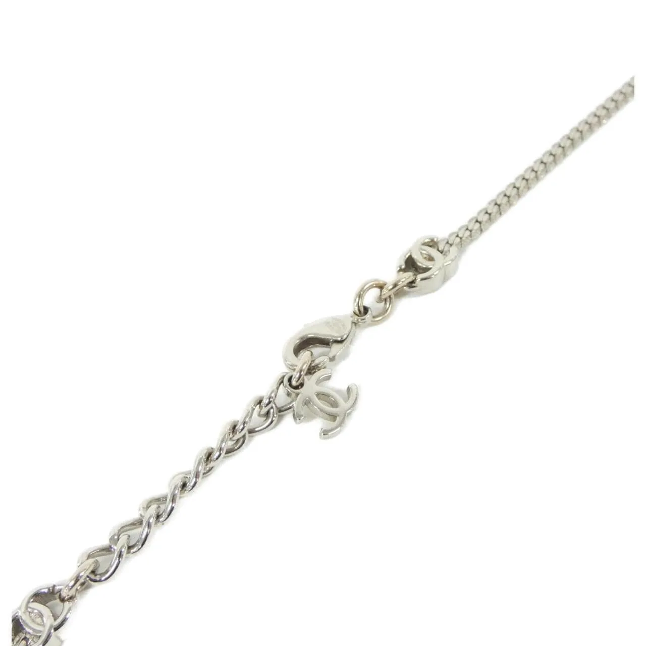 CHANEL ABE260 Accessories 銀色 中古品A - 縮圖 3