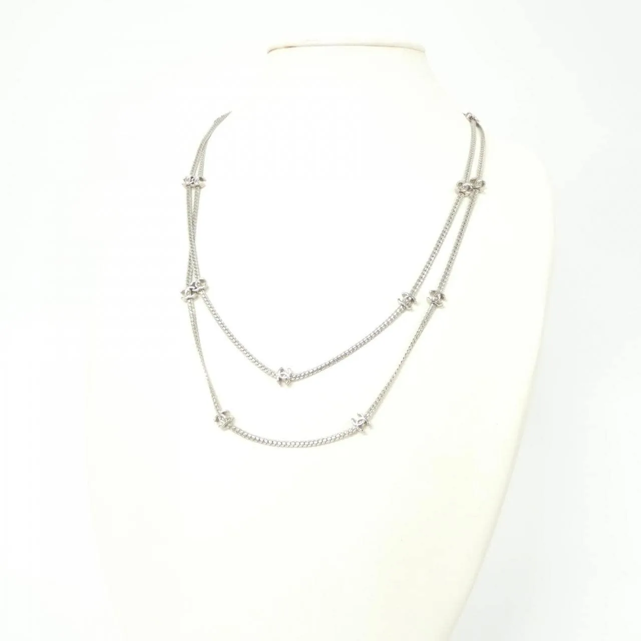 CHANEL ABE260 Accessories 銀色 中古品A - 縮圖 4