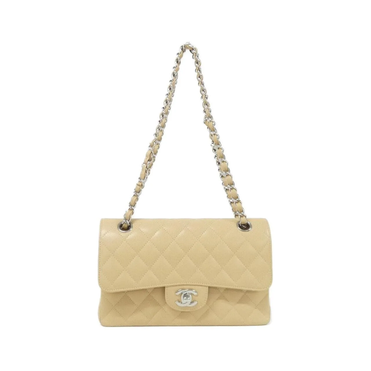 CHANEL Matelasse 1113 Shoulder Grained Calfskin