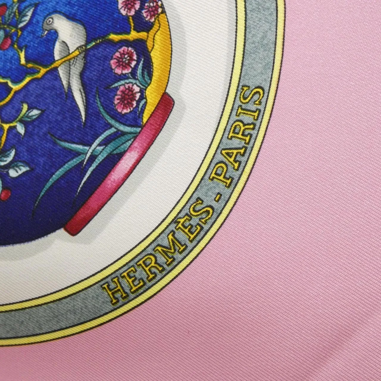 HERMES Scarf 白色 中古品A - 縮圖 2