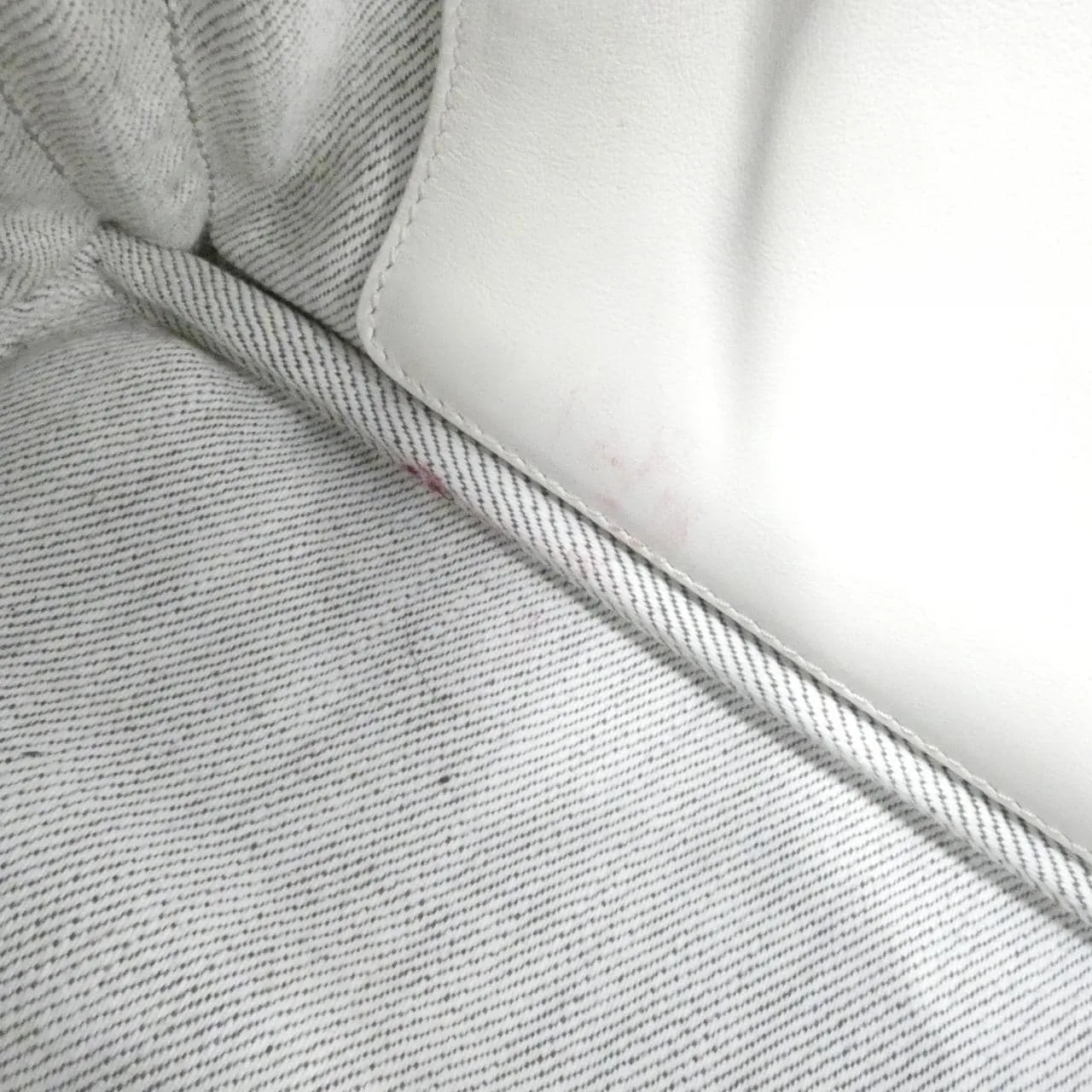 PRADA 1BG439 Handbag Canvas White Canvas Rank B - Thumbnail 9