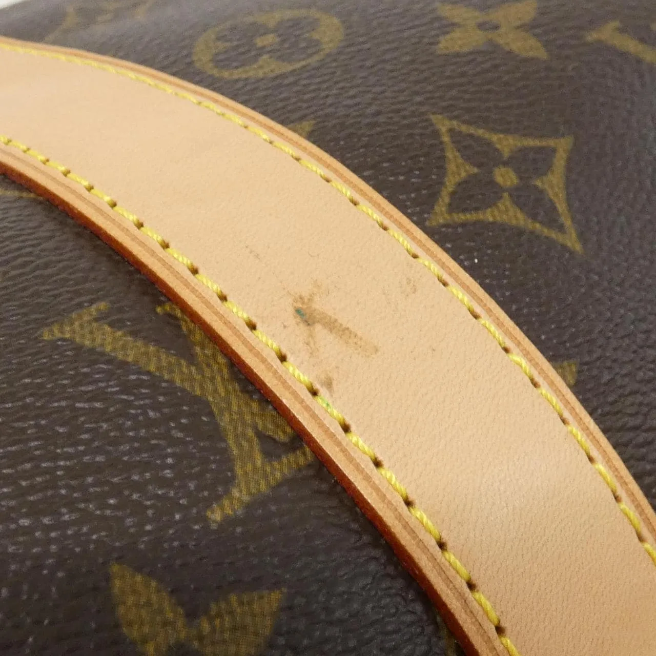 LOUIS VUITTON Keepall M41414 Boston Monogram 黑色 Monogram 中古品A - 縮圖 5