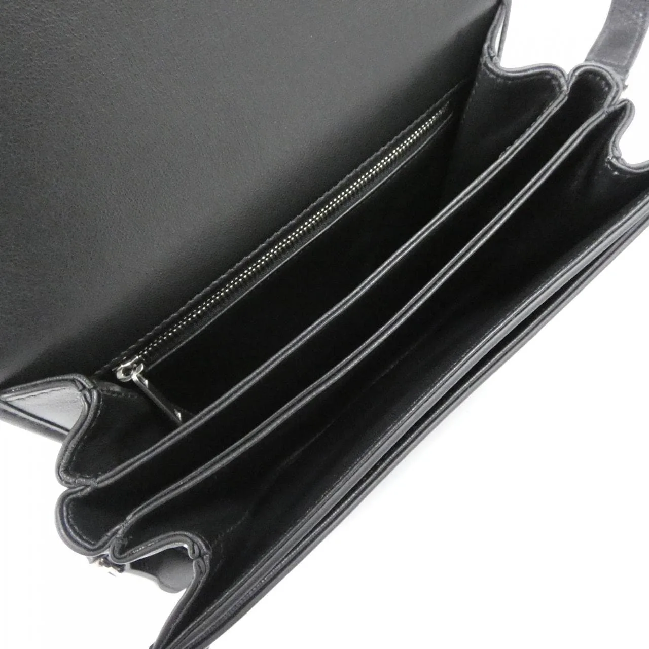CELINE 114453FH1 肩背包 黑色 中古品A - 縮圖 8