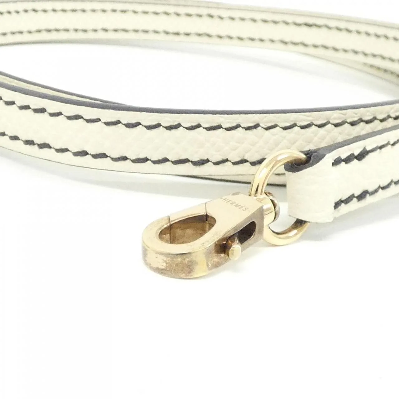 HERMES Kelly Handbag Epsom Black Epsom Leather Rank A - Thumbnail 6