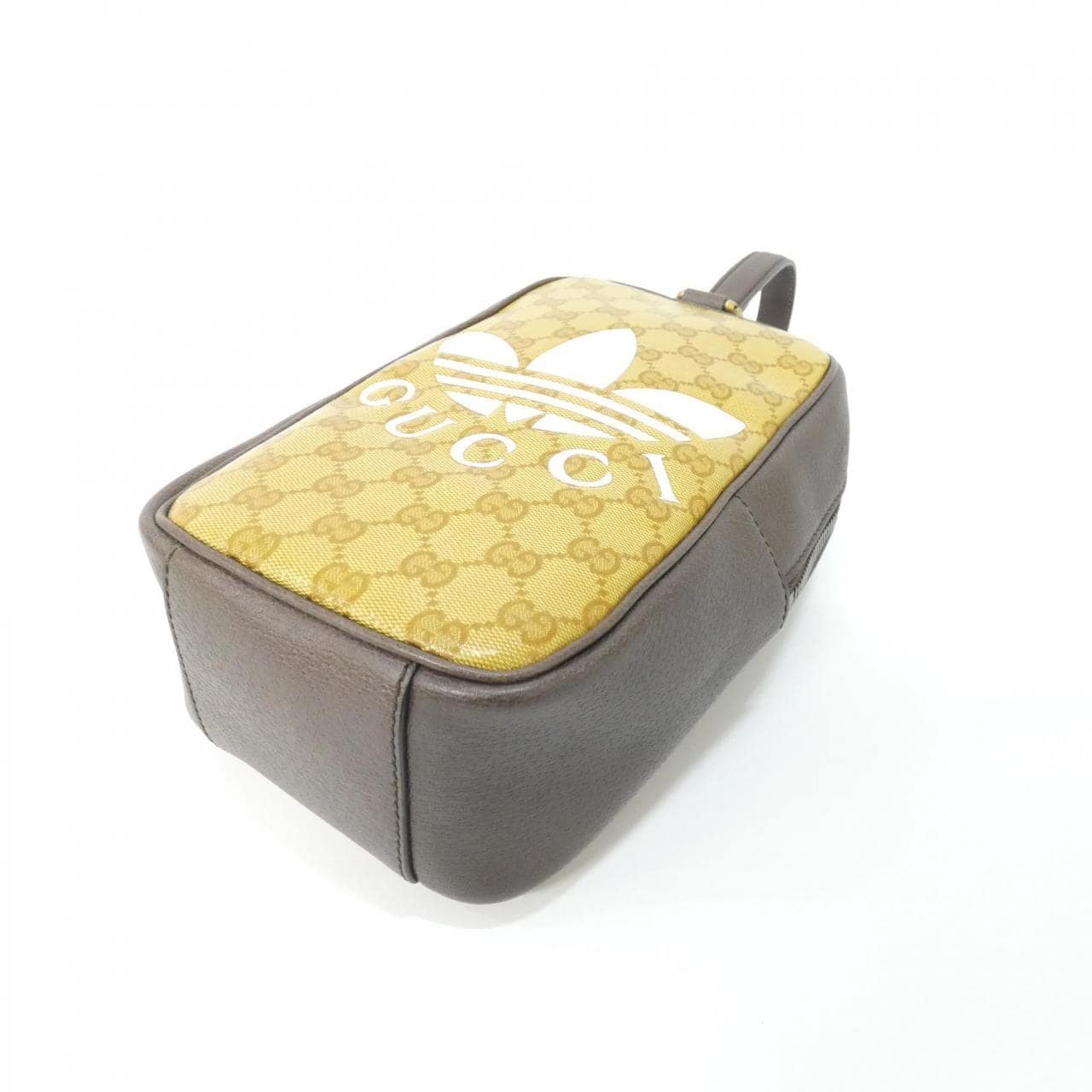 GUCCI 702387 UVSAT Handbag Canvas 黑色 帆布 中古品A - 縮圖 3