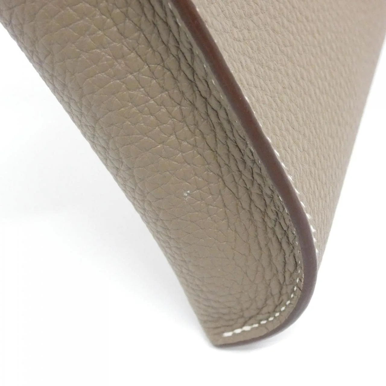 HERMES 084283CK Shoulder Togo Etoupe Togo Leather - Thumbnail 4