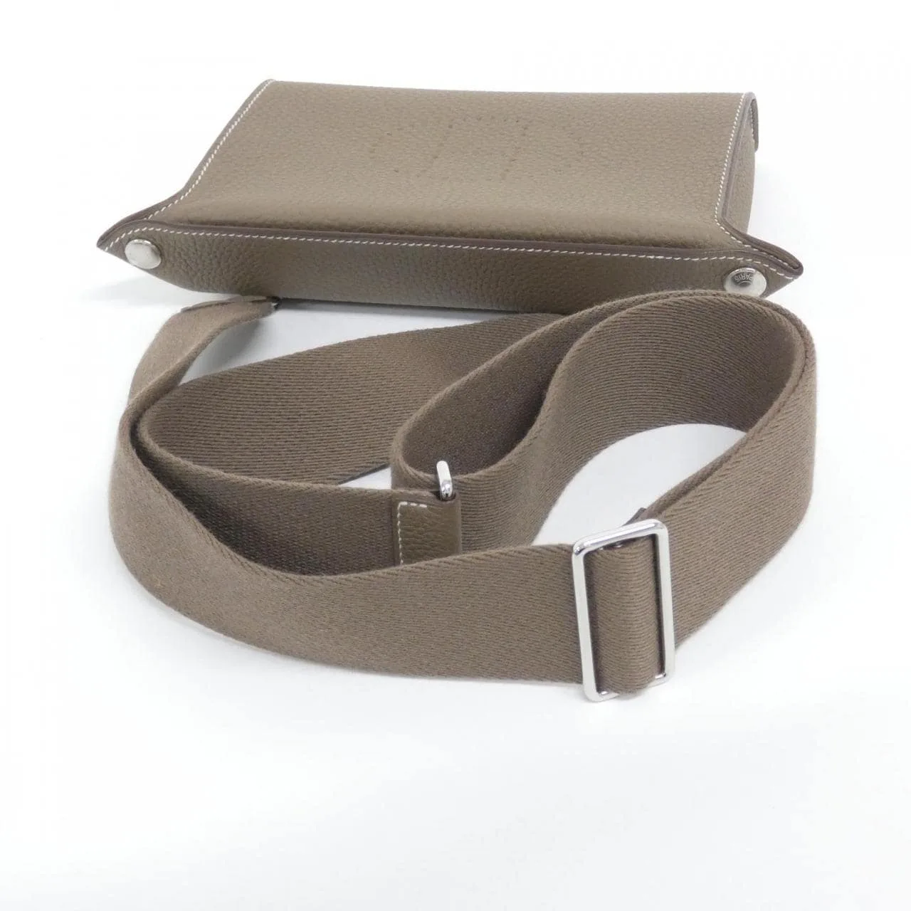 HERMES 084283CK Shoulder Togo Etoupe Togo Leather - Thumbnail 6