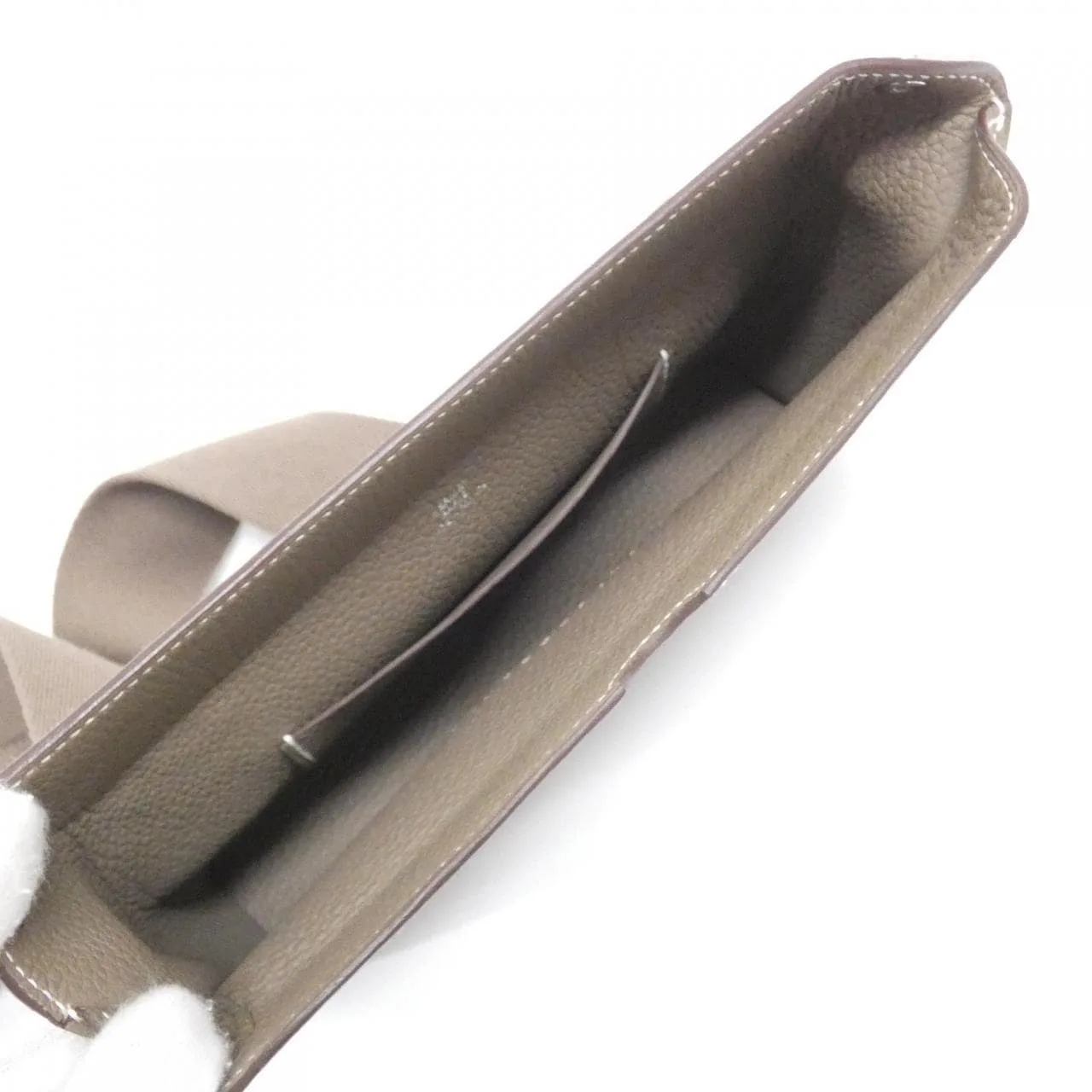 HERMES 084283CK Shoulder Togo Etoupe Togo Leather - Thumbnail 7