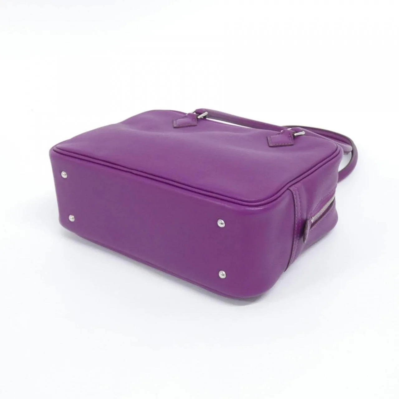 HERMES Plume 048263CK Handbag Swift Black Swift Leather Rank A - Thumbnail 2