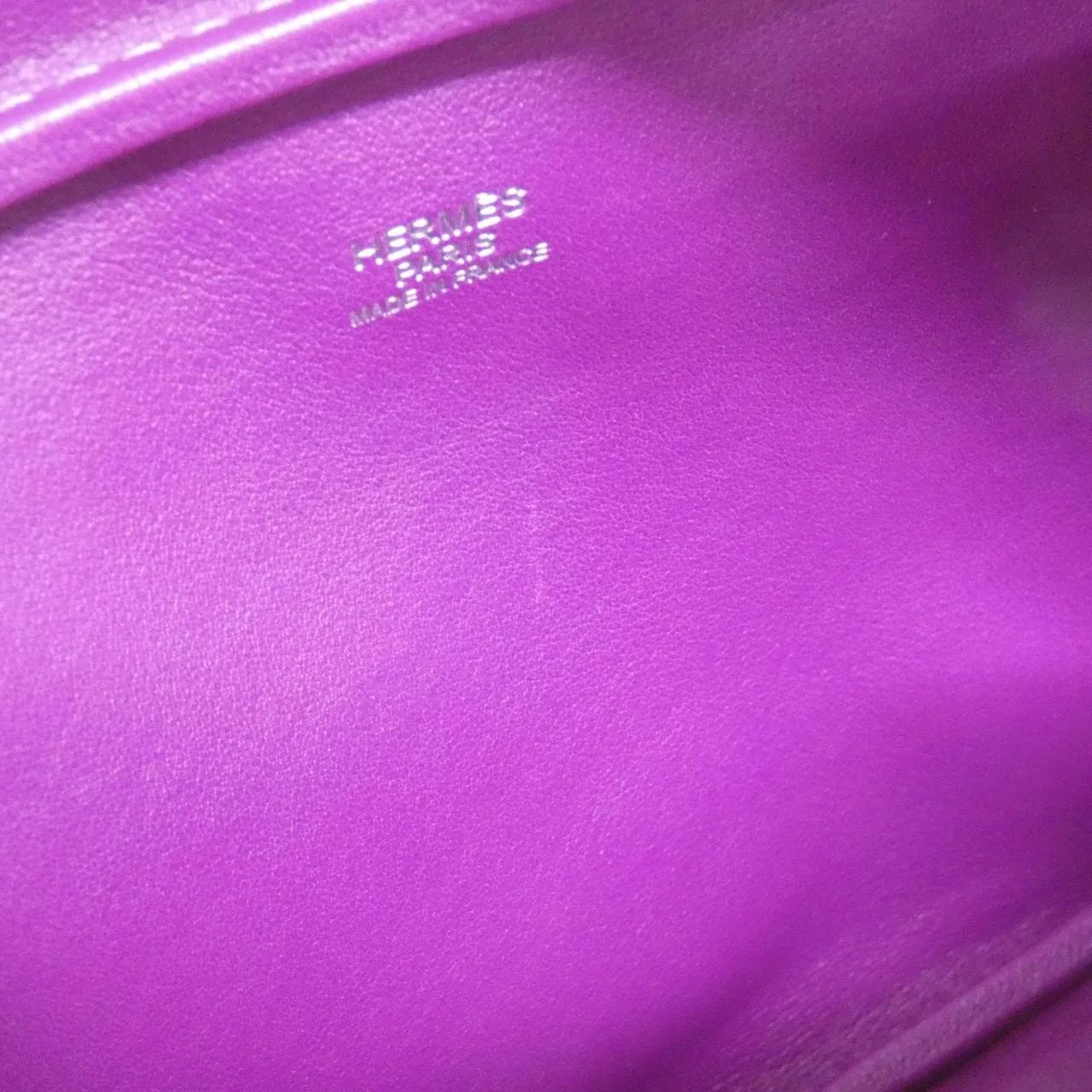 HERMES Plume 048263CK Handbag Swift Black Swift Leather Rank A - Thumbnail 7