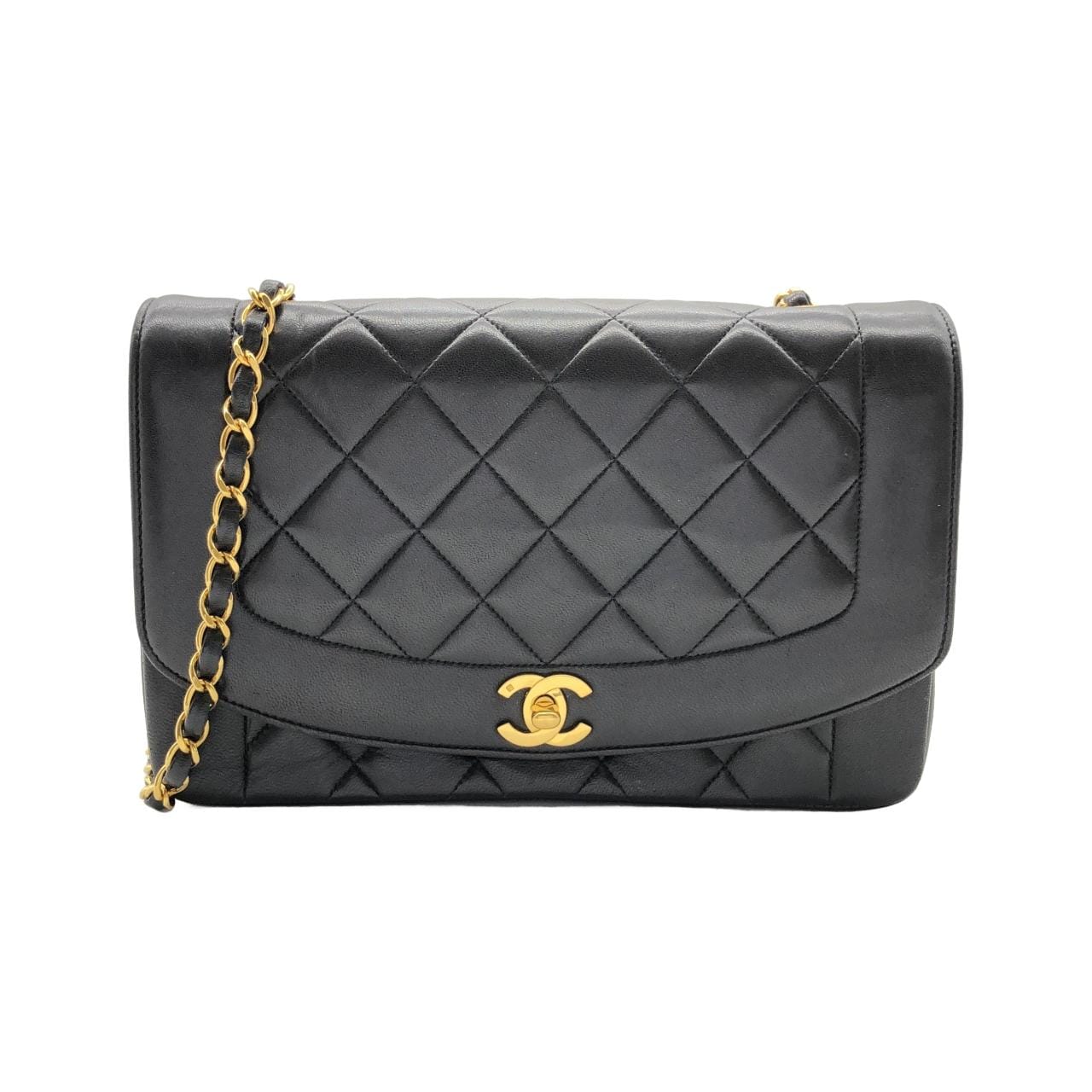 CHANEL 01165 Shoulder Bag Lambskin