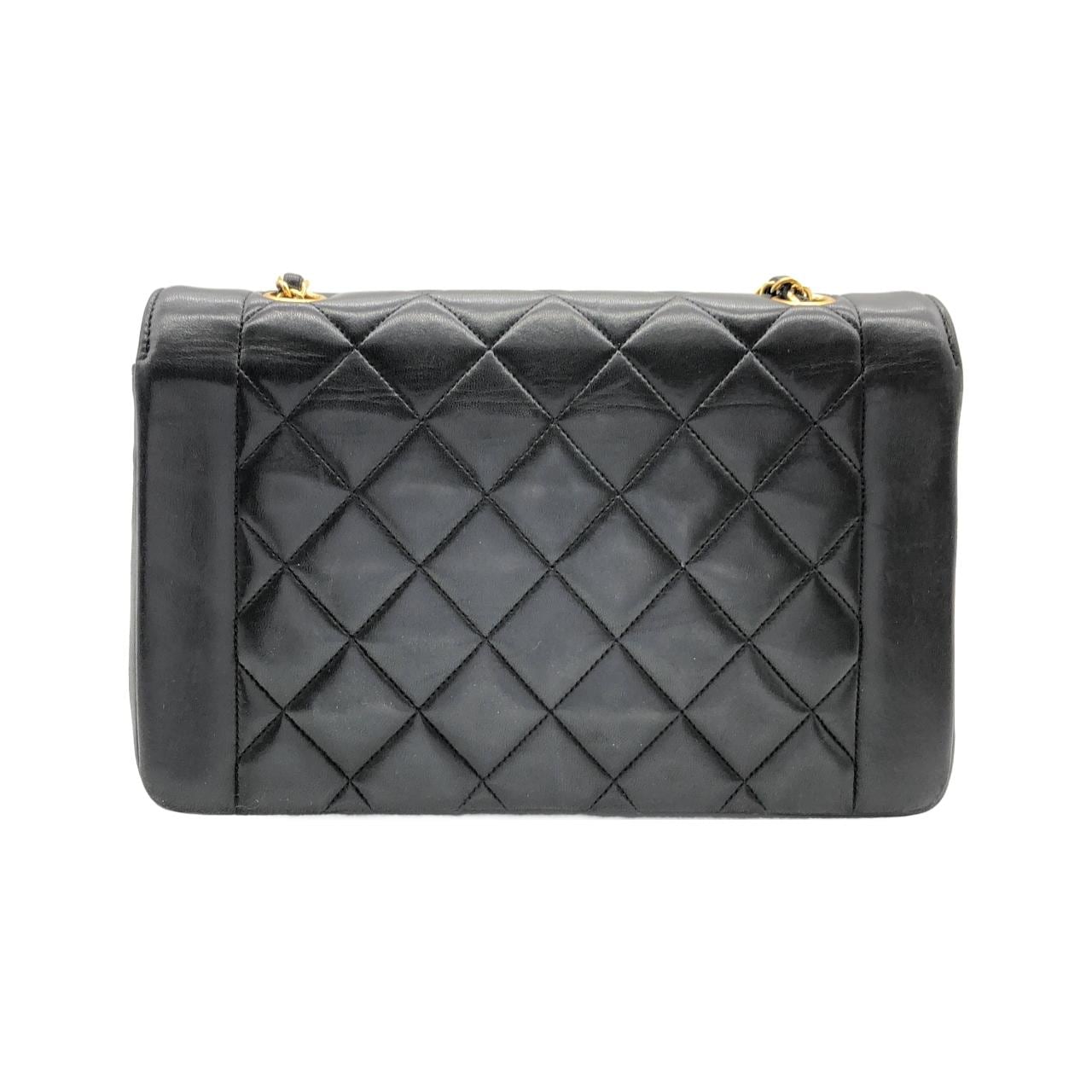 CHANEL 01165 Shoulder Bag Lambskin Black Lambskin - Thumbnail 2