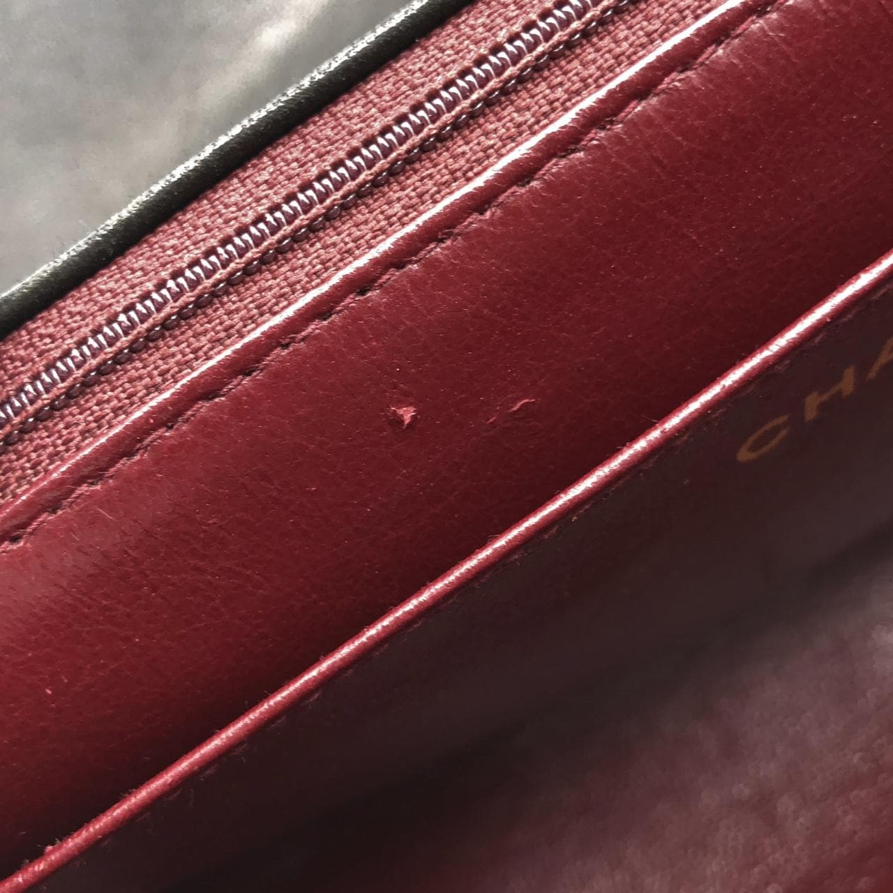 CHANEL 01165 Shoulder Bag Lambskin Black Lambskin - Thumbnail 7