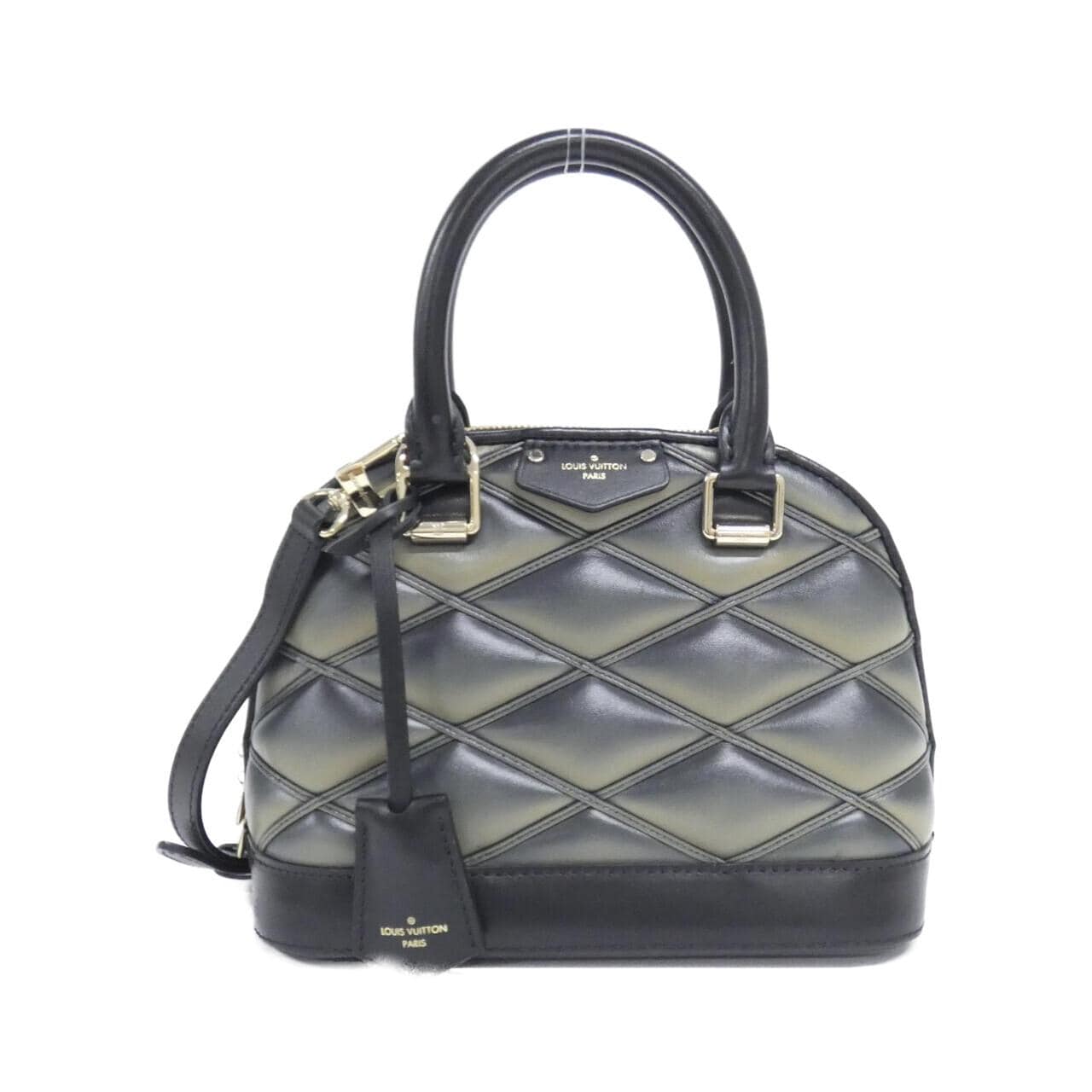LOUIS VUITTON Alma M23576 Bag Lambskin Black