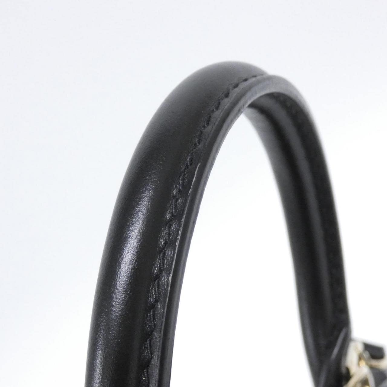 LOUIS VUITTON Alma M23576 Bag Lambskin 黑色 羊皮 中古品A - 縮圖 7