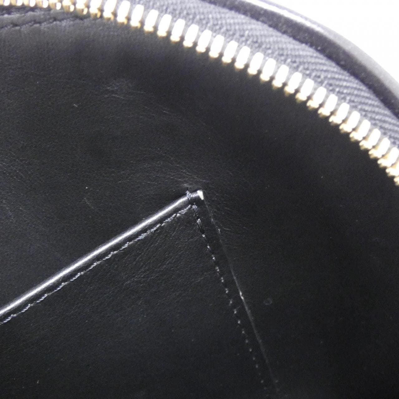 LOUIS VUITTON Alma M23576 Bag Lambskin 黑色 羊皮 中古品A - 縮圖 10