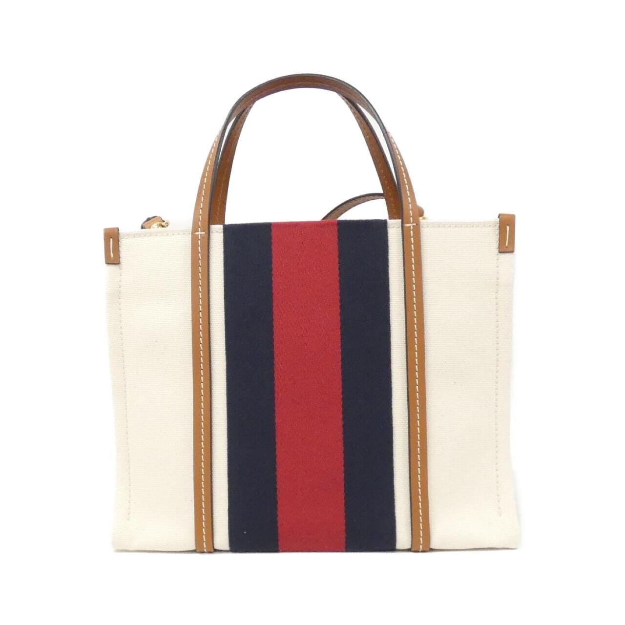 GUCCI 727728 FABCL Bag Canvas 白色 帆布 - 縮圖 2