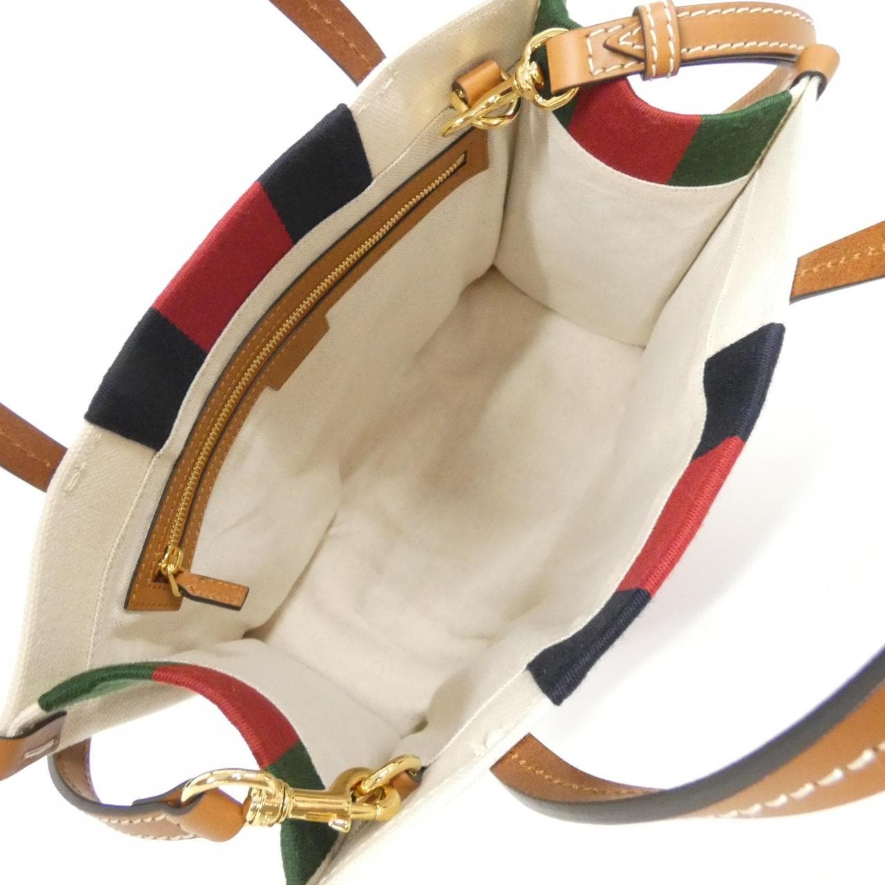 GUCCI 727728 FABCL Bag Canvas 白色 帆布 - 縮圖 9