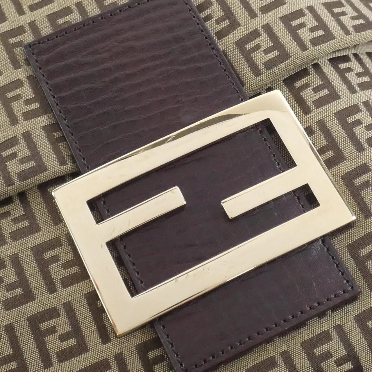 FENDI 8BT127 TN9 Shoulder Canvas Beige Canvas Rank A - Thumbnail 6