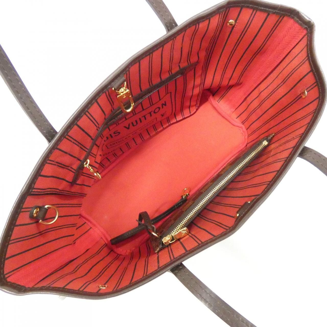 LOUIS VUITTON Neverfull N41359 Bag Damier Black Damier - Thumbnail 6