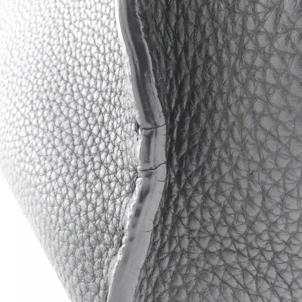 FENDI Peekaboo 8BN290 Q0J Bag Leather 黑色 皮革 中古品B - 縮圖 4