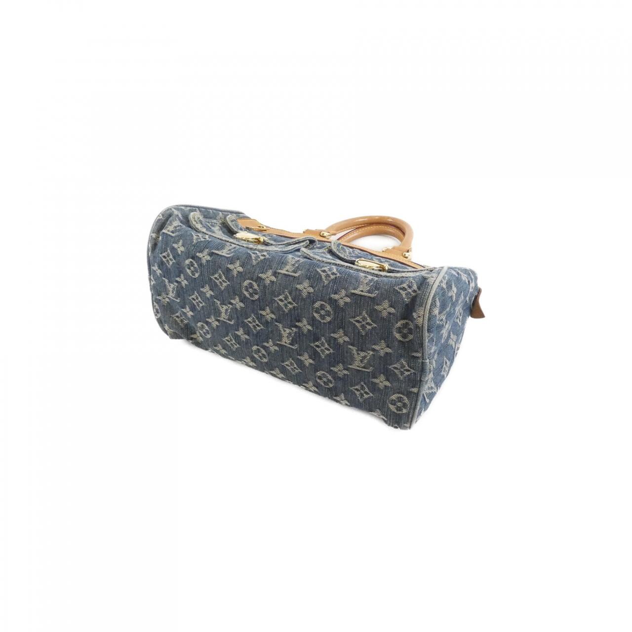 LOUIS VUITTON Speedy M95019 Boston Bag Monogram Blue Monogram Rank B - Thumbnail 3