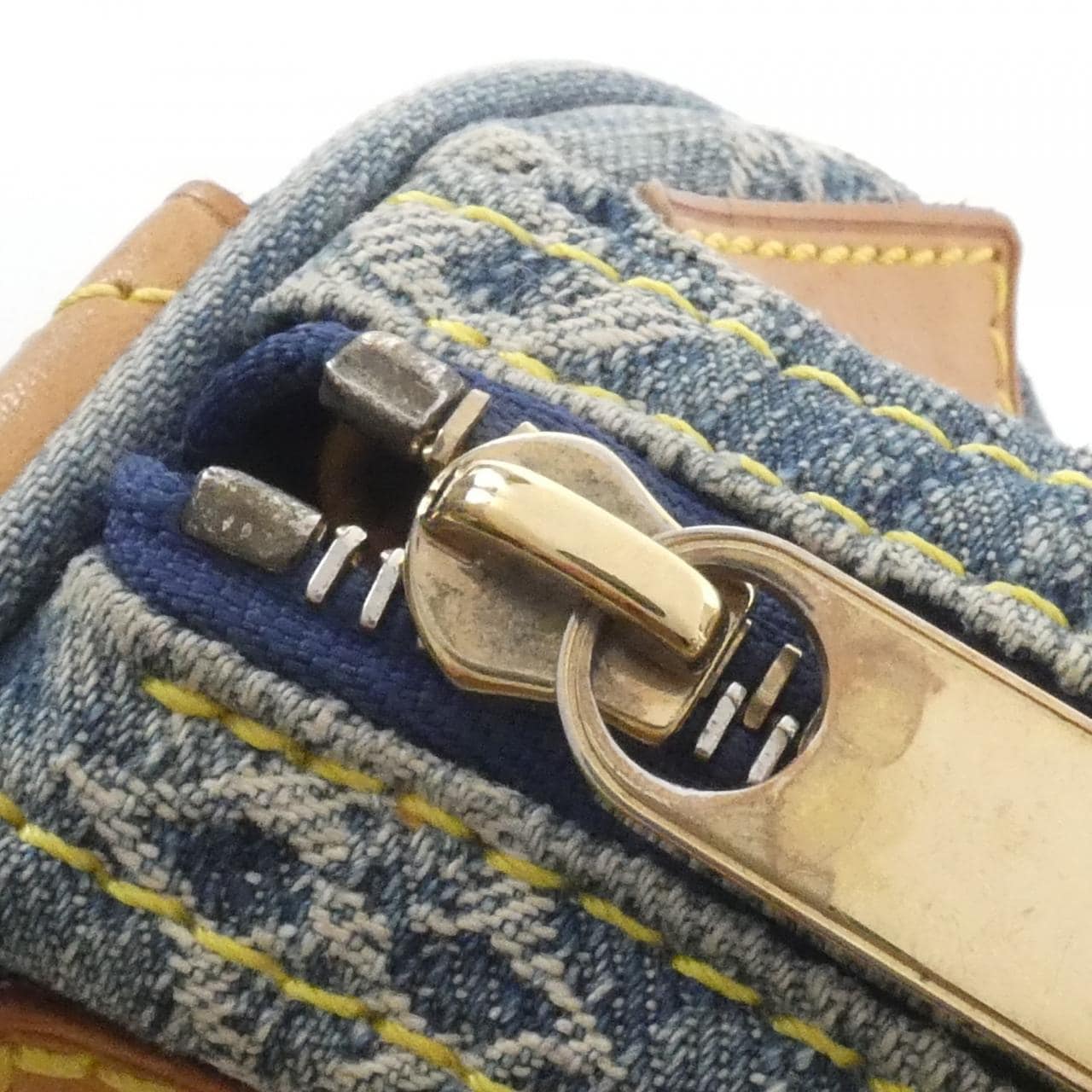 LOUIS VUITTON Speedy M95019 Boston Bag Monogram Blue Monogram Rank B - Thumbnail 6