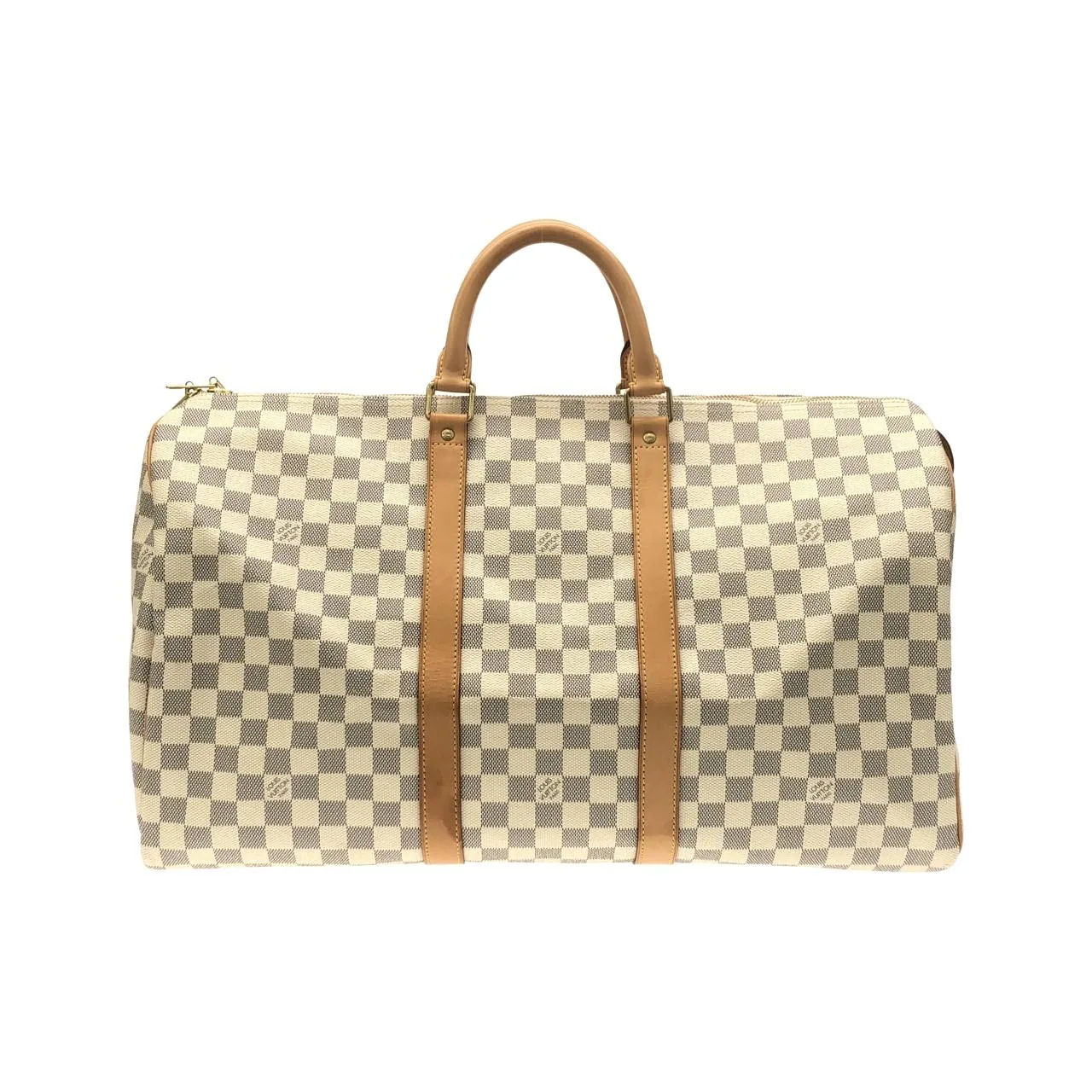 LOUIS VUITTON Keepall N41430 Boston Damier Black