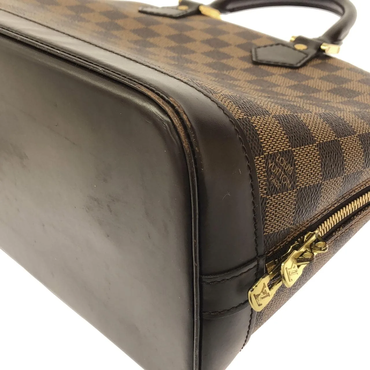 LOUIS VUITTON Alma N51131 Handbag Damier Black Damier Rank A - Thumbnail 2