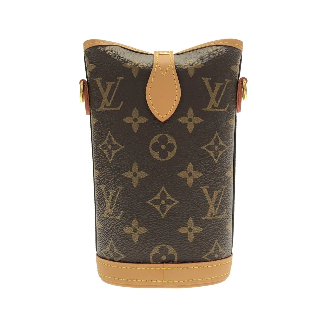 LOUIS VUITTON M80874 Pouch Monogram 黑色 Monogram 中古品A - 縮圖 2