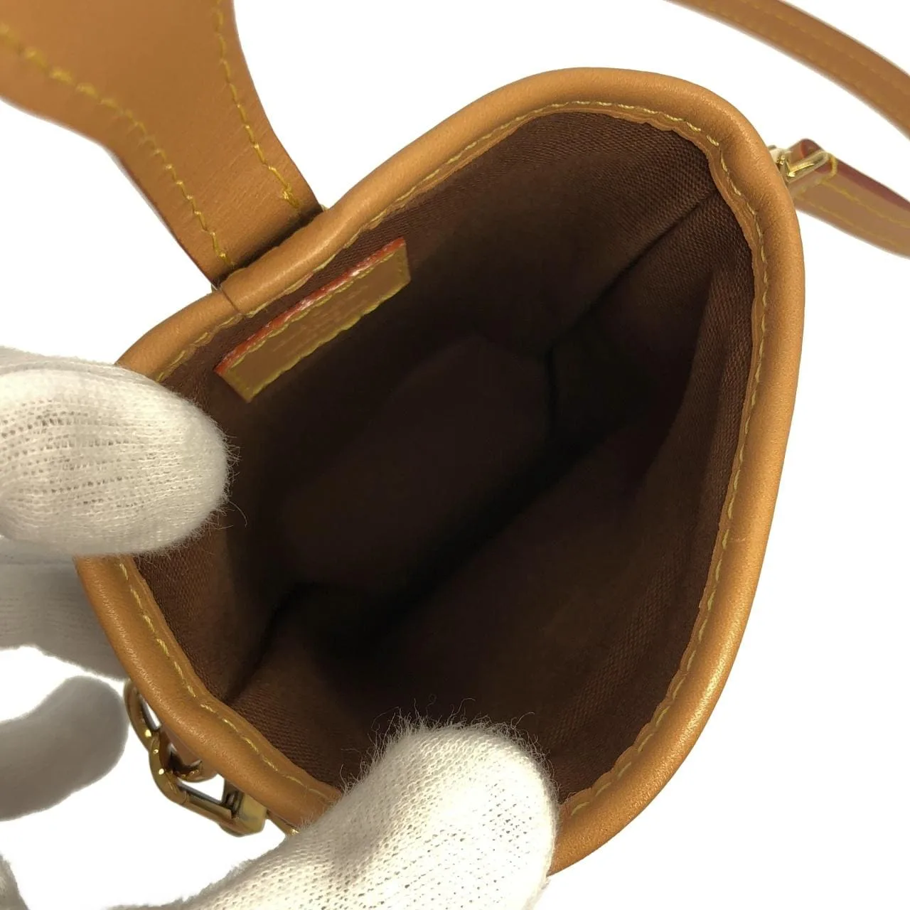 LOUIS VUITTON M80874 Pouch Monogram 黑色 Monogram 中古品A - 縮圖 7