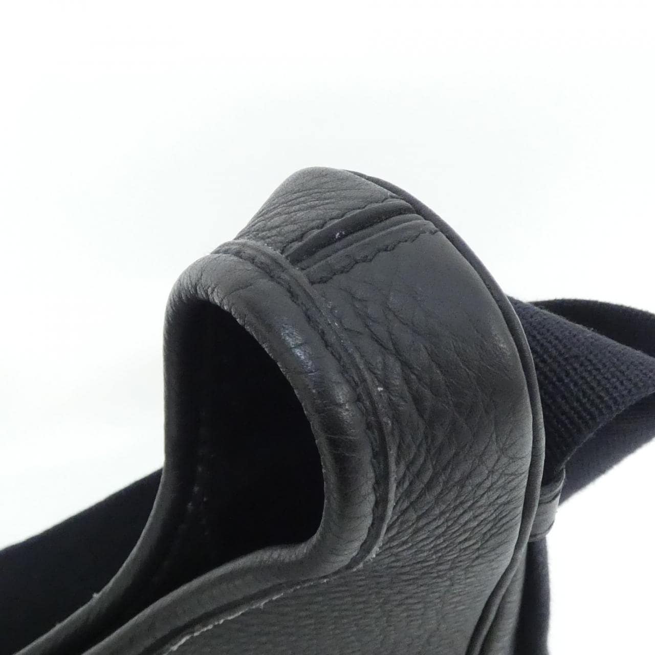 HERMES HERMÈS Shoulder Bag Togo Black Togo Leather - Thumbnail 7