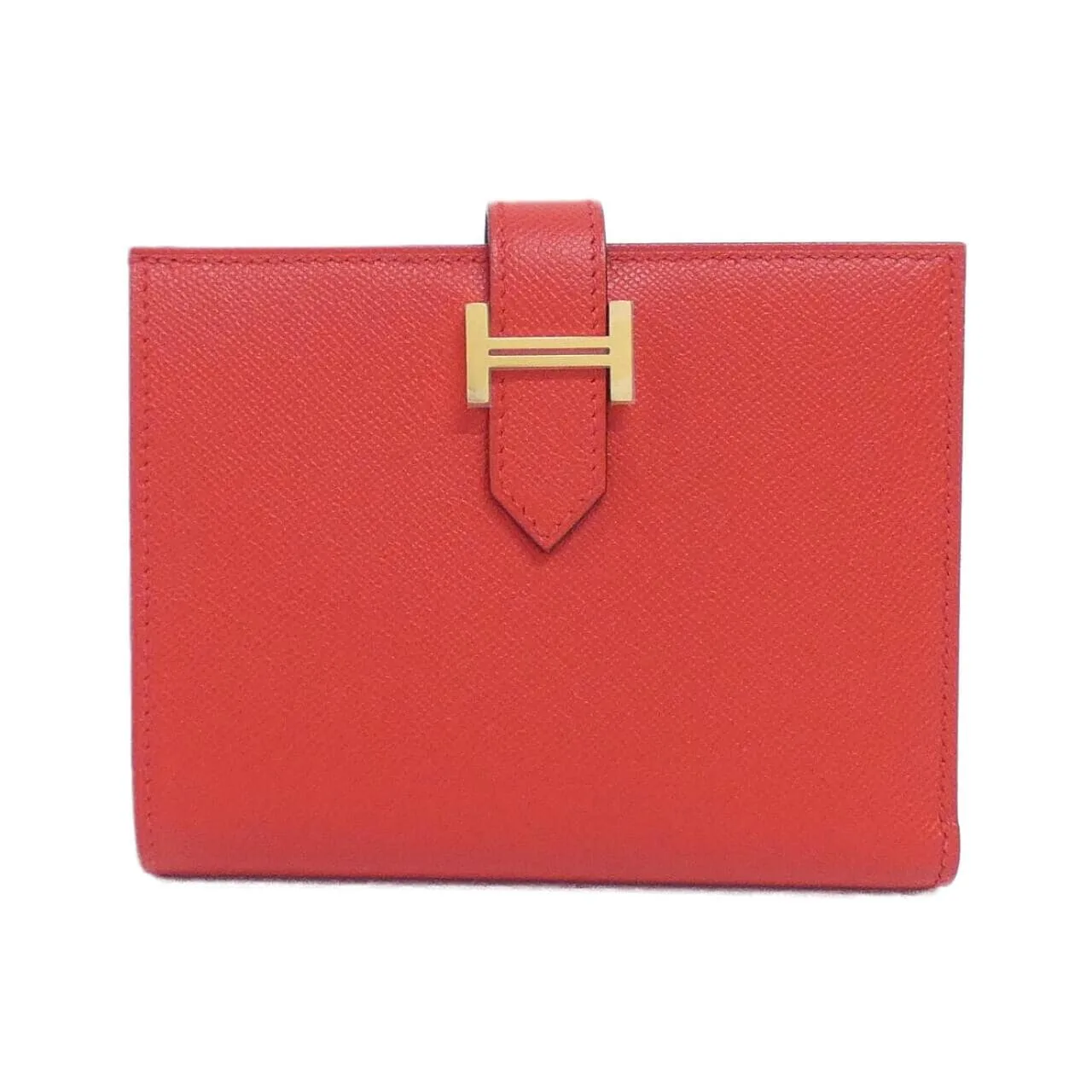 HERMES 084817CC Wallet Rouge