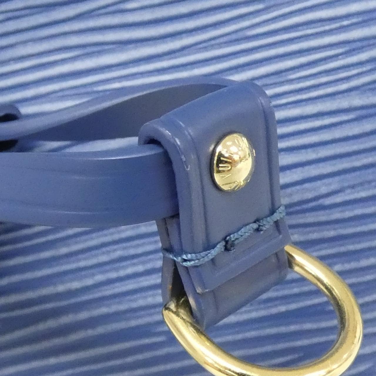 LOUIS VUITTON Neverfull M14856 Bag Epi 藍色 Epi - 縮圖 4